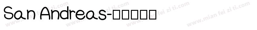 San Andreas字体转换